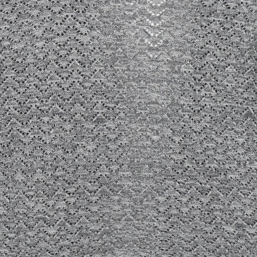 BASSINI Womens Grey V-Neck Polyester Cardigan Jumper Size XL