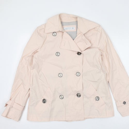 Zara Womens Pink Jacket Size M Button