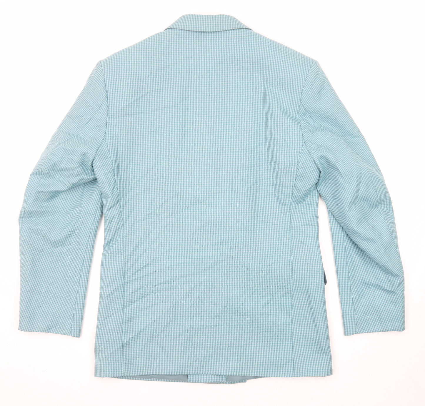 Calverley Mens Blue Wool Jacket Suit Jacket Size 38 Regular