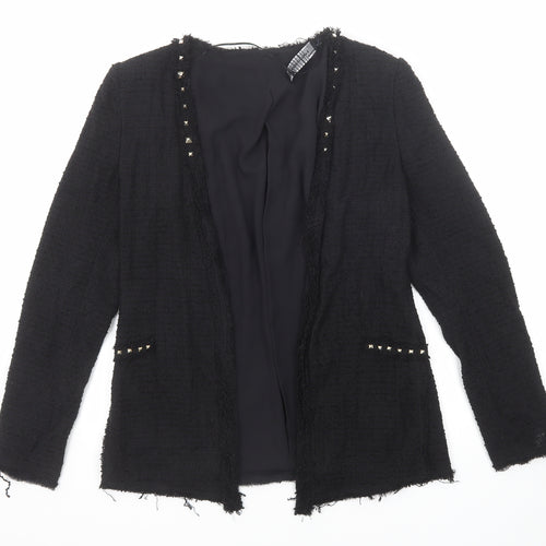 Zara Womens Black Jacket Blazer Size XL