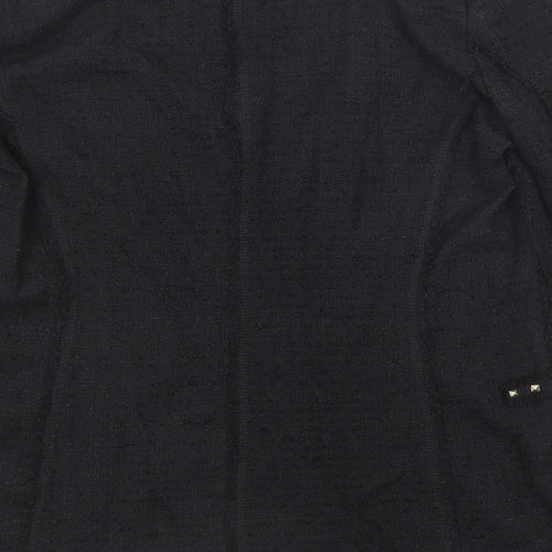 Zara Womens Black Jacket Blazer Size XL