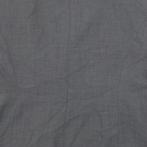 Paul Seperates Womens Grey Polyester Jacket Suit Jacket Size 16