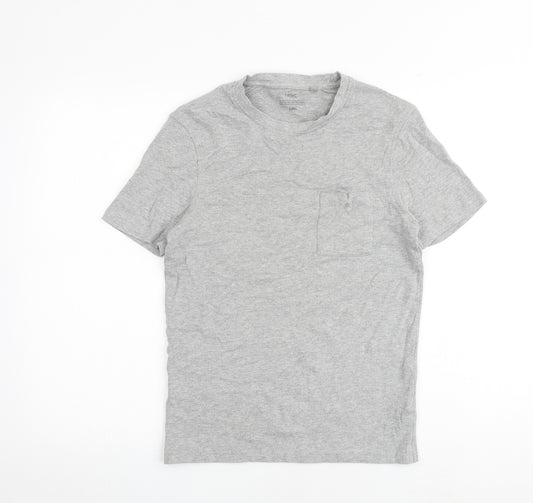 NEXT Mens Grey Cotton T-Shirt Size XS Crew Neck