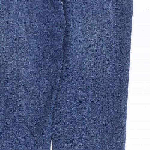 Seraphine Womens Blue Cotton Jegging Jeans Size 10 Extra-Slim