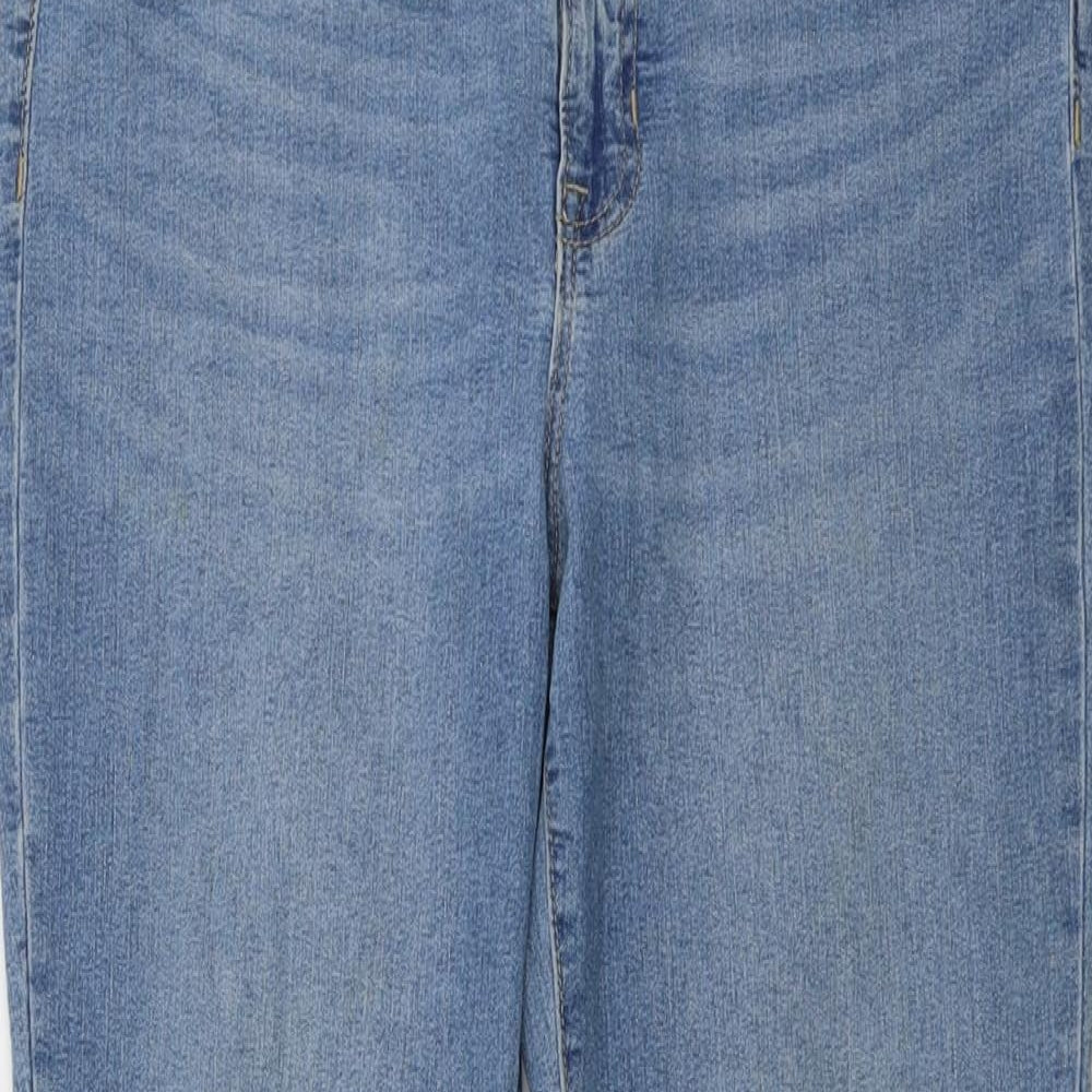 Gap Womens Blue Cotton Skinny Jeans Size 30 in L27 in Regular Button
