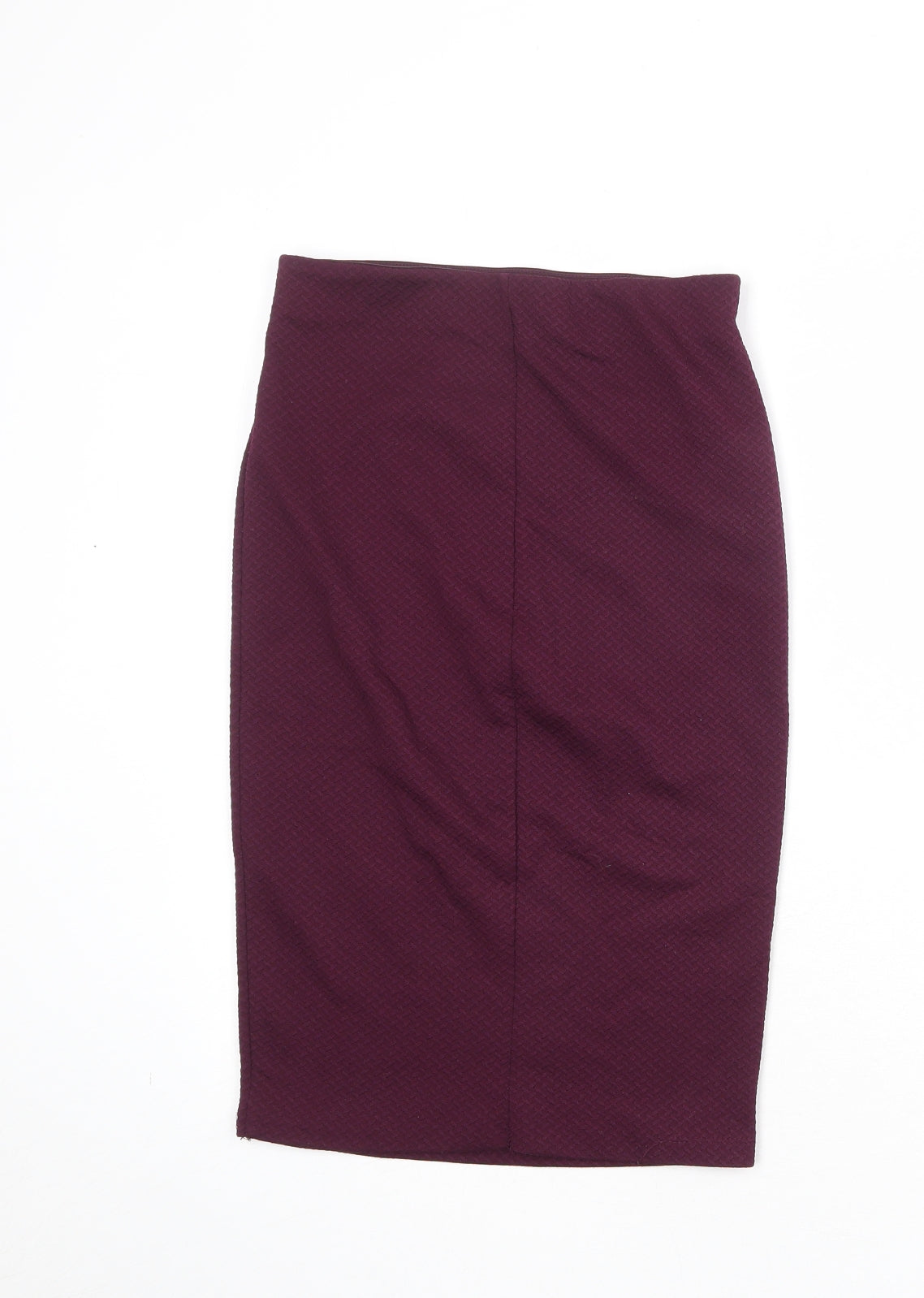 FOREVER 21 Womens Purple Polyester Bandage Skirt Size S