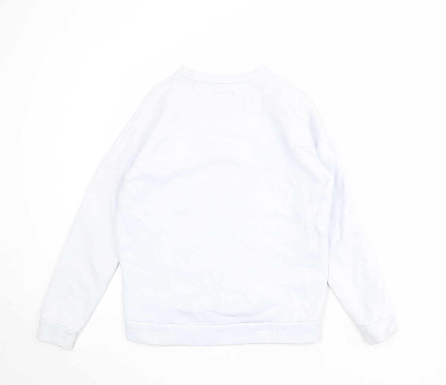 Jack Wills Womens Blue Cotton Pullover Sweatshirt Size M Pullover - Polar Bear