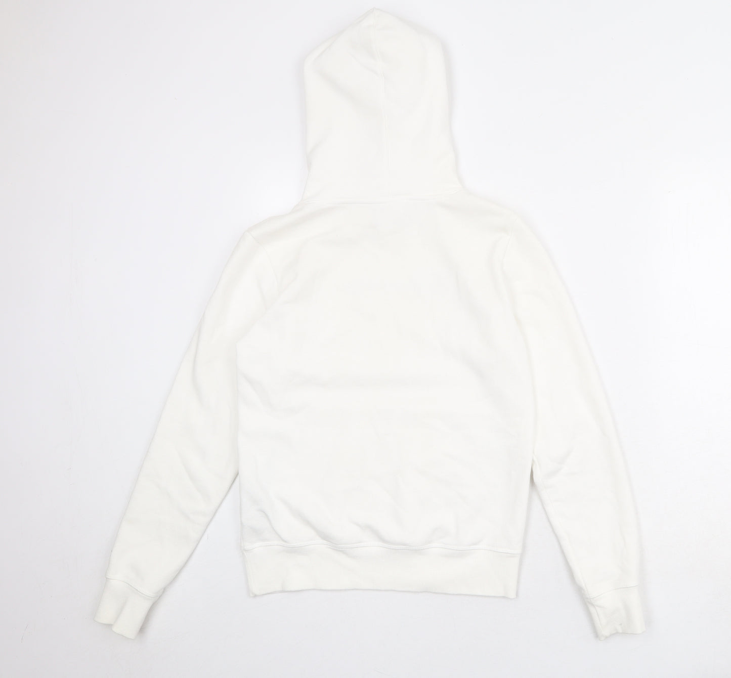 Champion Womens White Cotton Pullover Hoodie Size S Pullover