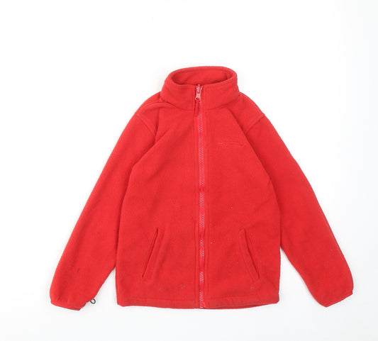 Mountain Warehouse Boys Red Jacket Size 5-6 Years Zip