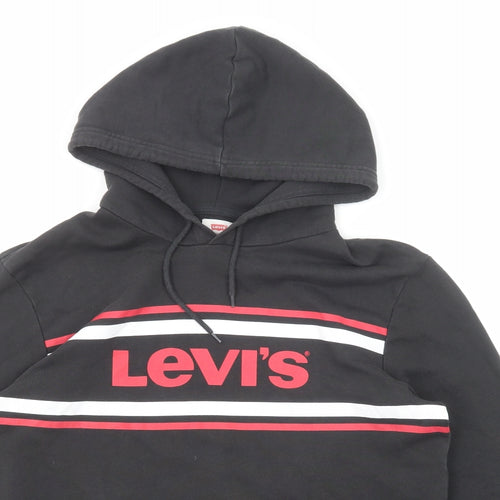 Levi's Mens Grey Cotton Pullover Hoodie Size M
