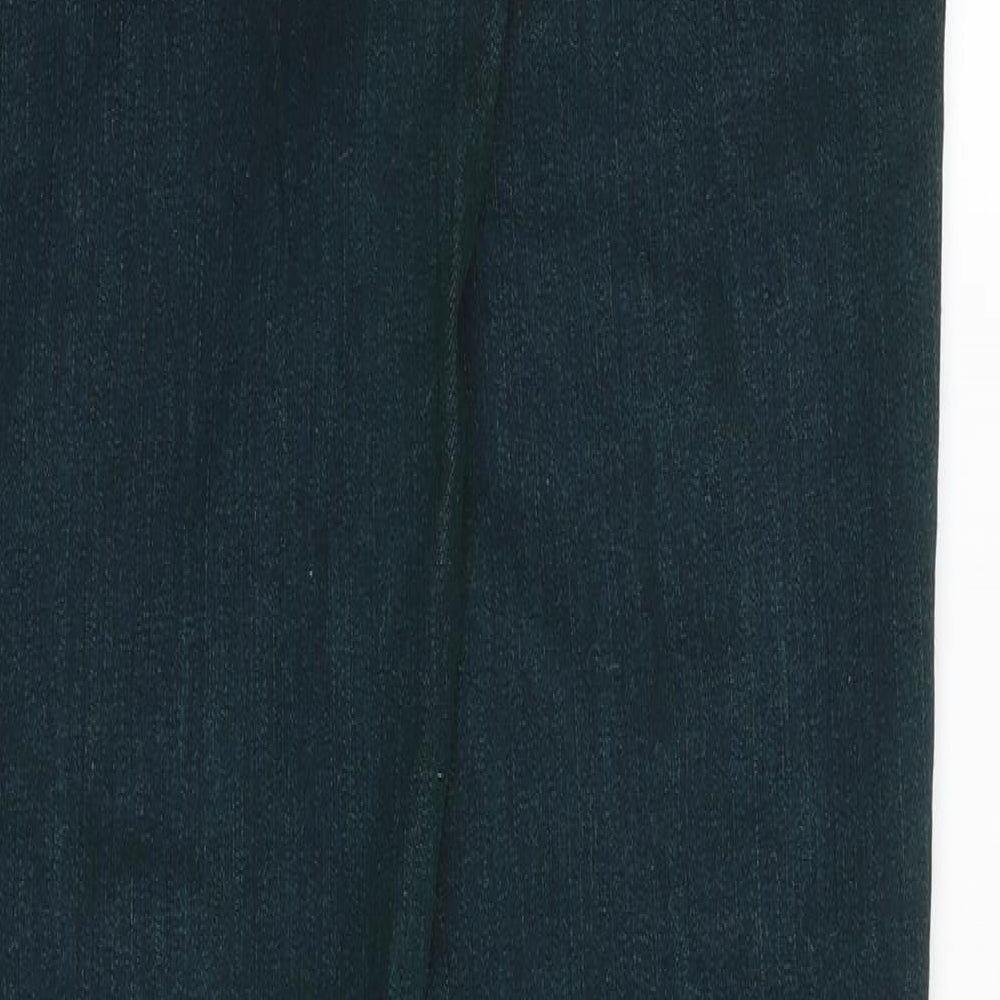 EDC Womens Green Cotton Skinny Jeans Size 28 in L32 in Regular Zip