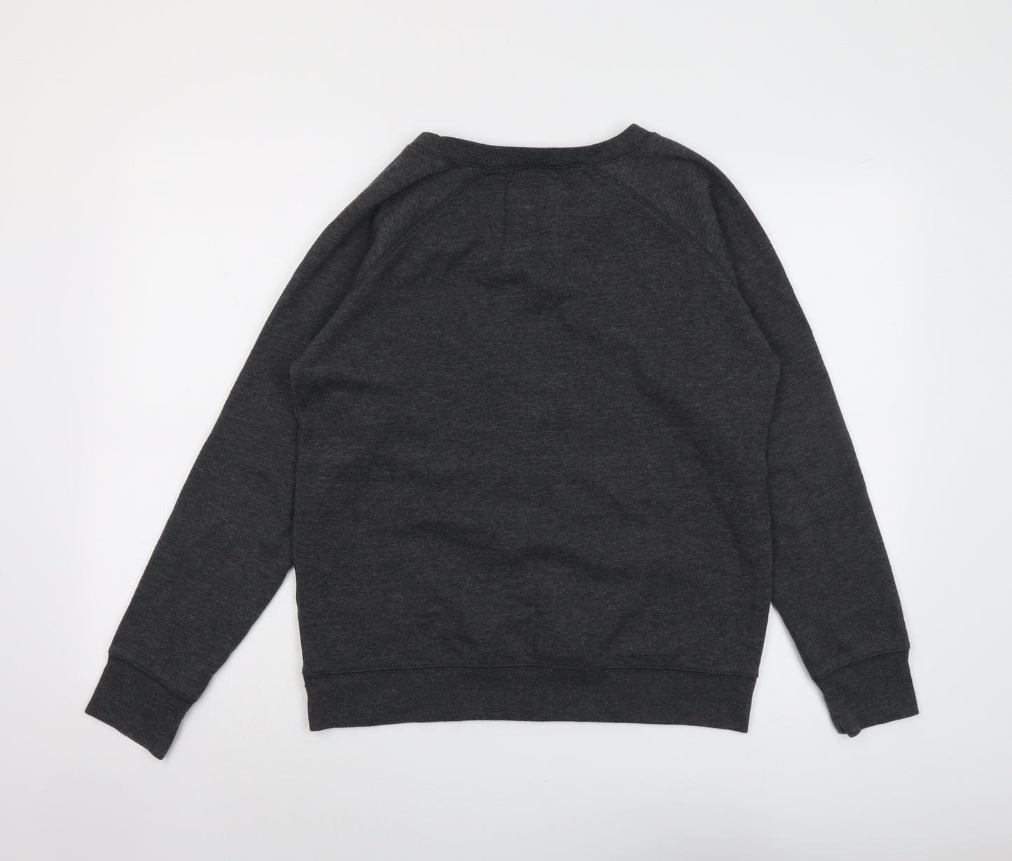 Redshirt Womens Grey Cotton Pullover Sweatshirt Size L Pullover