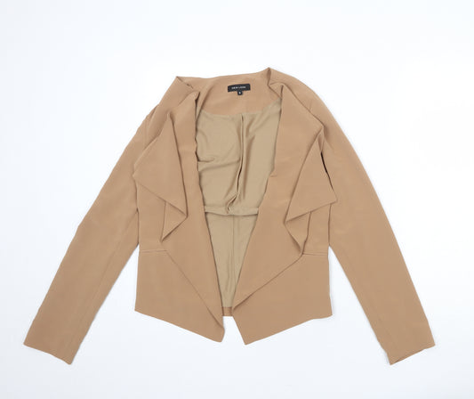 New Look Womens Brown Jacket Blazer Size 8