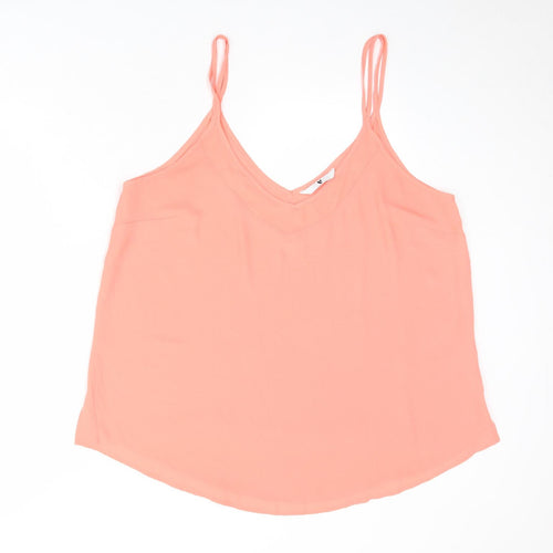 Very Womens Pink Polyester Camisole Tank Size 20 V-Neck