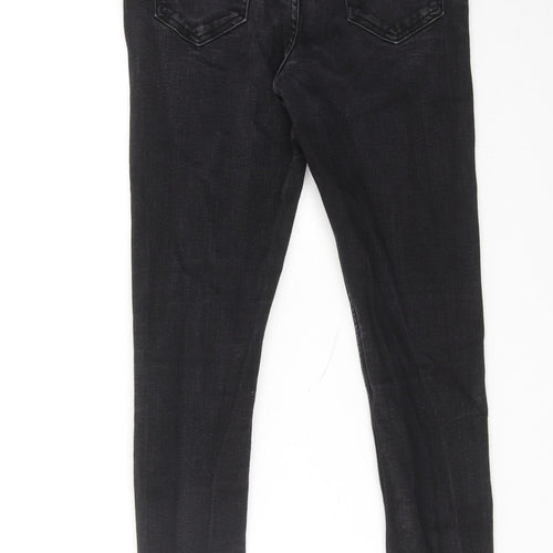 Hera Womens Black Cotton Skinny Jeans Size 28 in Regular Zip