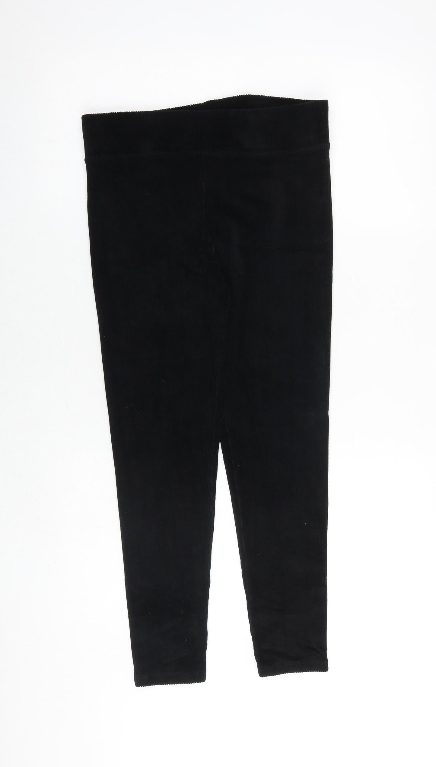 Marks and Spencer Womens Black Polyester Carrot Leggings Size 10