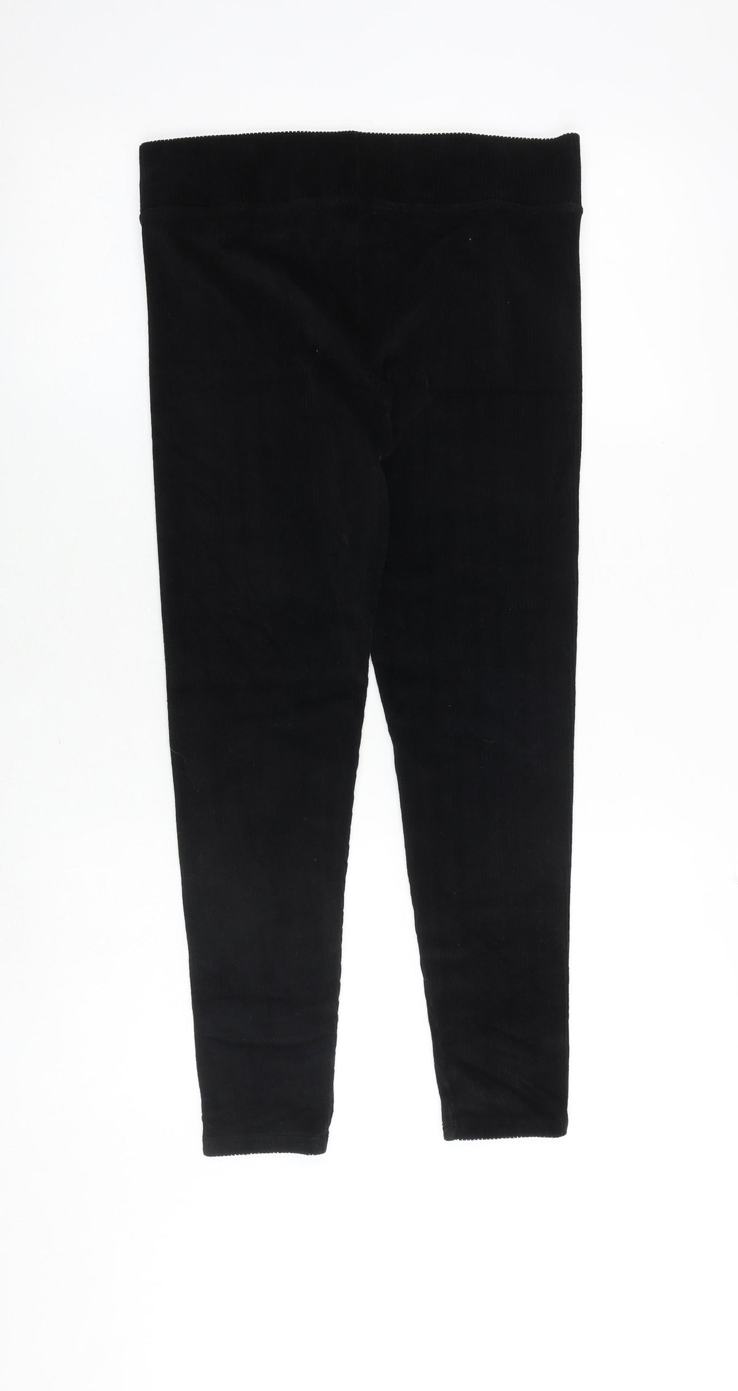 Marks and Spencer Womens Black Polyester Carrot Leggings Size 10