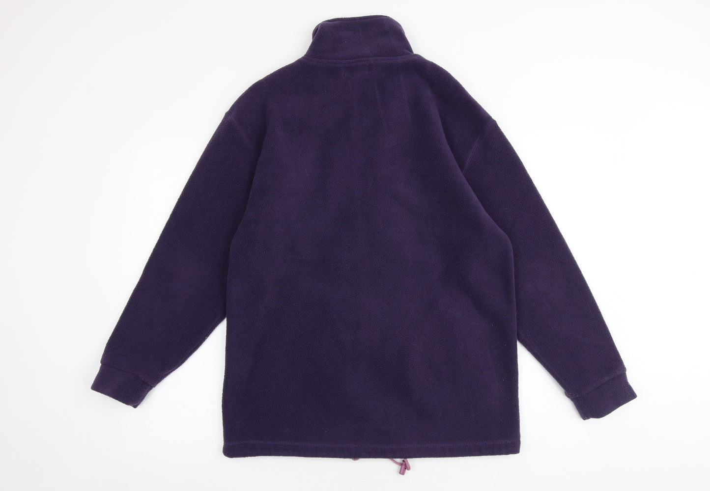 Bonmarché Womens Purple Jacket Size S Zip