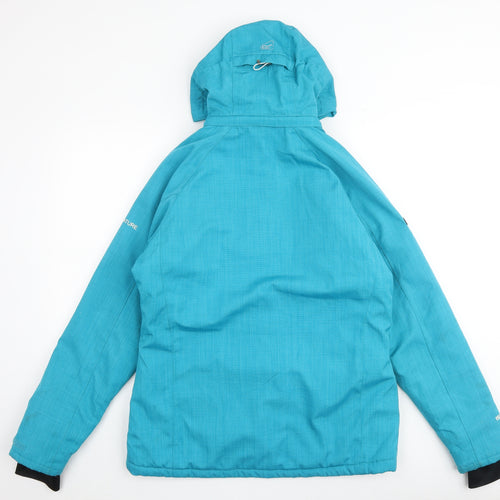 Regatta Womens Blue Windbreaker Jacket Size 14 Zip
