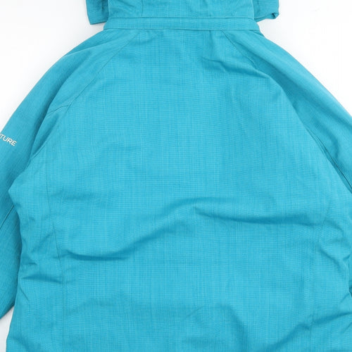 Regatta Womens Blue Windbreaker Jacket Size 14 Zip