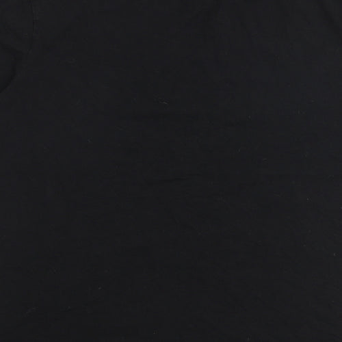 Star Wars Mens Black Cotton T-Shirt Size S Round Neck