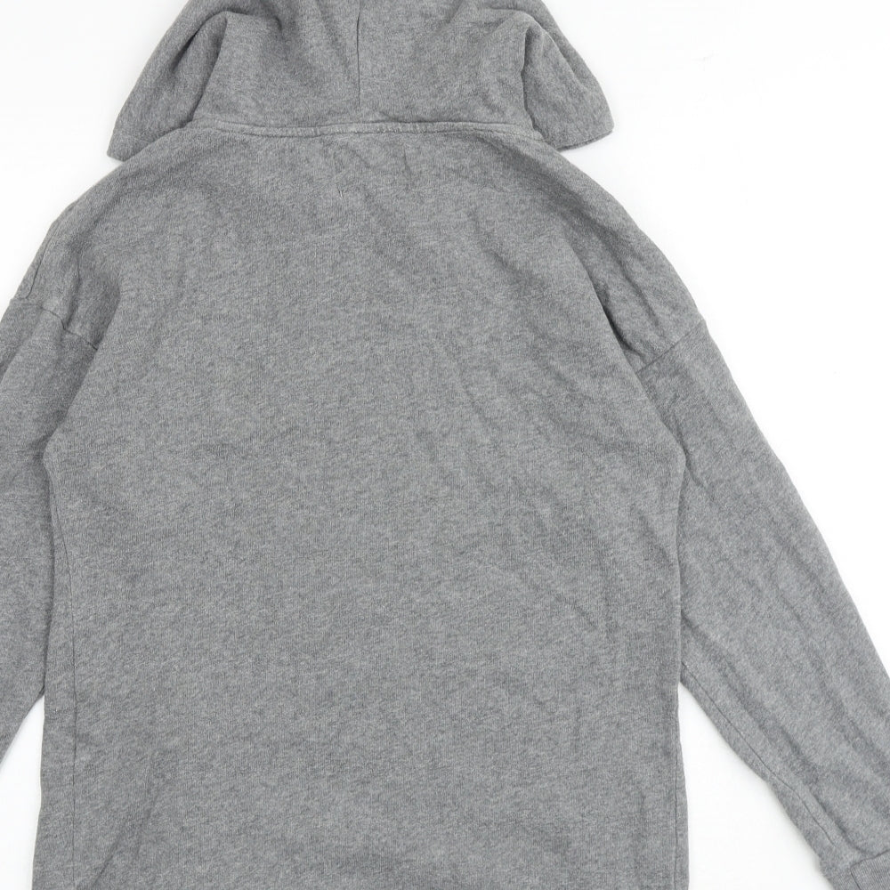 NEXT Womens Grey Chlorofibre Pullover Hoodie Size XS Pullover