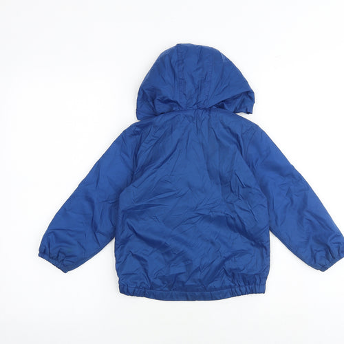 United Colors of Benetton Boys Blue Jacket Size 2-3 Years Zip
