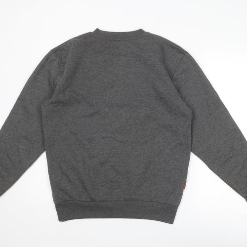 Slazenger Mens Grey Polyester Pullover Sweatshirt Size S