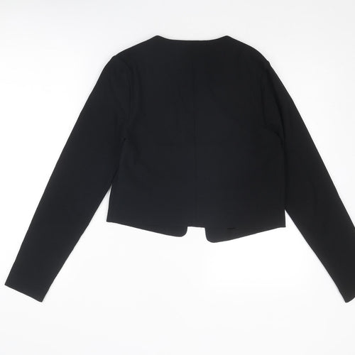 New Look Womens Black Jacket Blazer Size 10