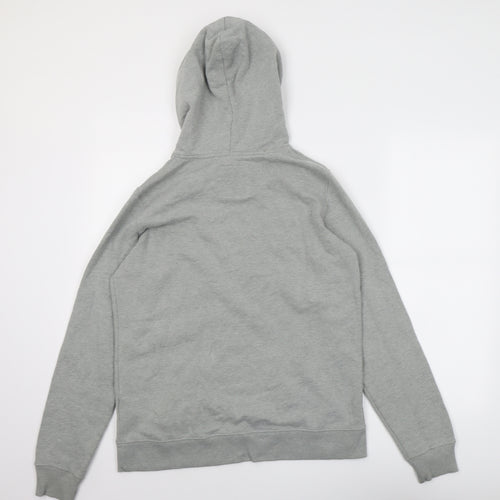 Hollister Mens Grey Cotton Pullover Hoodie Size M - Hollister