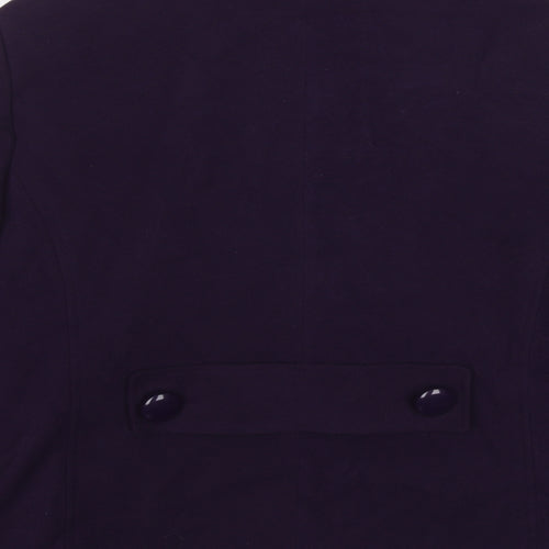 Autonomy Womens Purple Jacket Size 18 Button