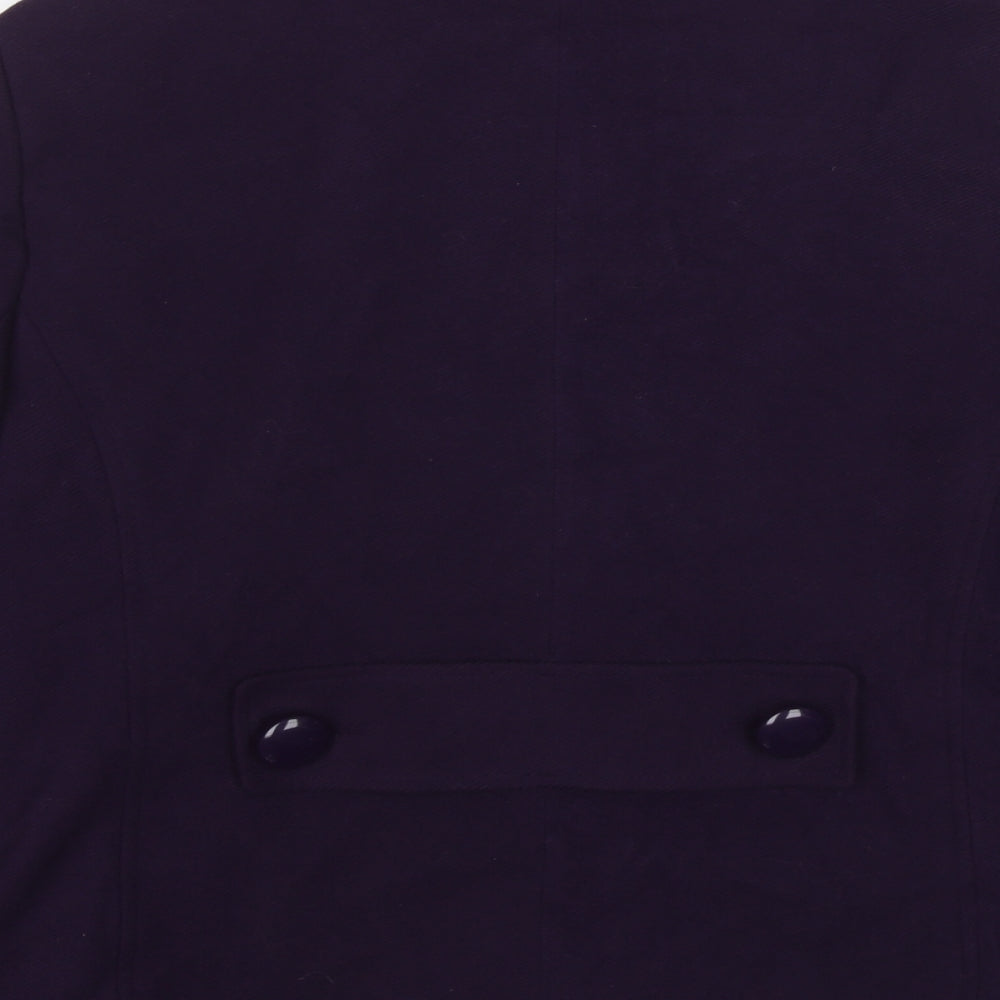 Autonomy Womens Purple Jacket Size 18 Button