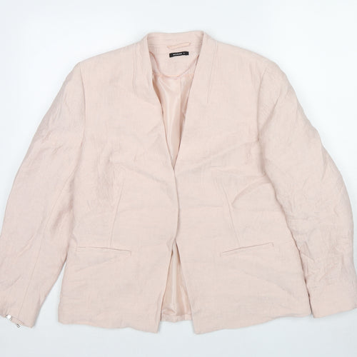 Roman Womens Pink Jacket Blazer Size 16