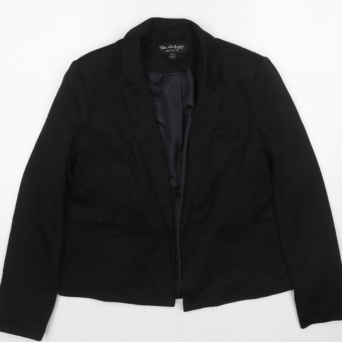 Miss Selfridge Womens Black Jacket Blazer Size 12