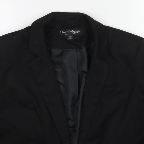 Miss Selfridge Womens Black Jacket Blazer Size 12