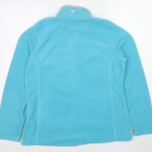 Regatta Womens Blue Jacket Size 14 Zip