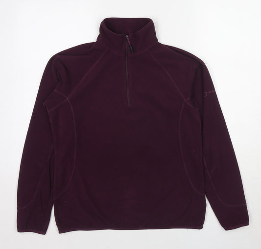 Berghaus Womens Purple Polyester Pullover Sweatshirt Size 12 Pullover