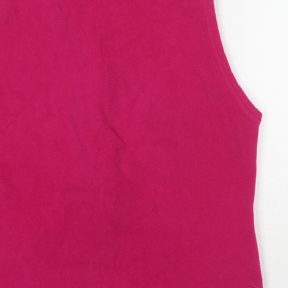 EWM Womens Pink Gilet Jacket Size 18 Zip - Size 18-20
