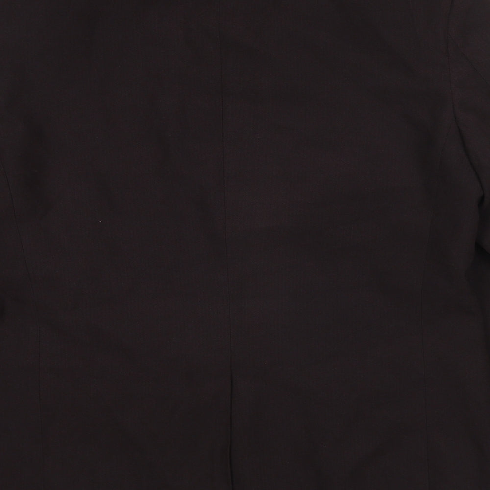 Marks and Spencer Mens Brown Polyester Jacket Suit Jacket Size 38 Regular