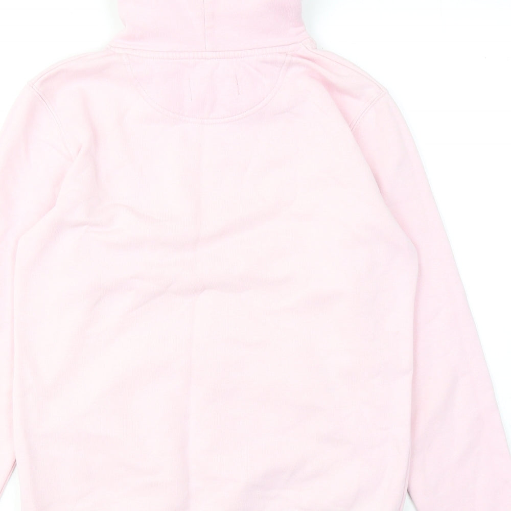 Forty Womens Pink Cotton Pullover Hoodie Size XS Pullover