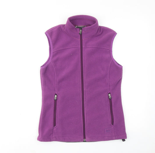 REI Womens Purple Gilet Jacket Size XS Zip