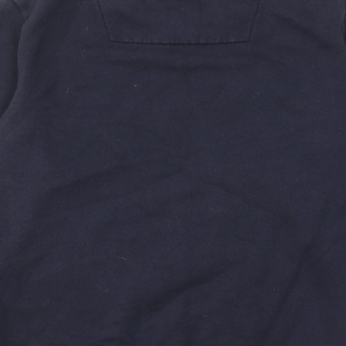 Ridge & Co Mens Blue Cotton Pullover Sweatshirt Size M