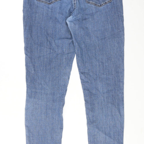 Levi's Womens Blue Cotton Skinny Jeans Size 30 in Regular Zip