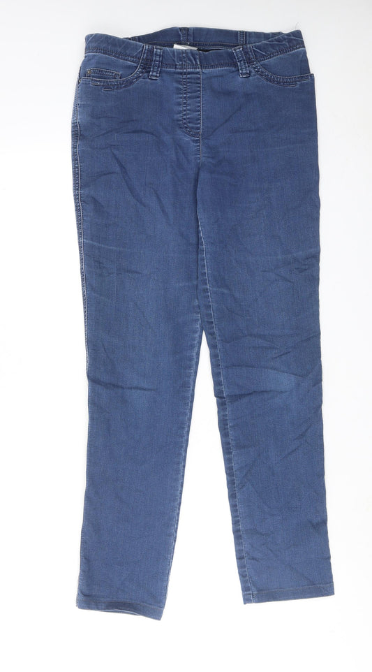 Michelle Magic Womens Blue Cotton Jegging Jeans Size 8 Regular