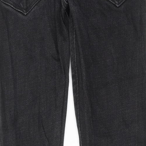 Scotch & Soda Mens Black Cotton Skinny Jeans Size 30 in L32 in Regular Zip