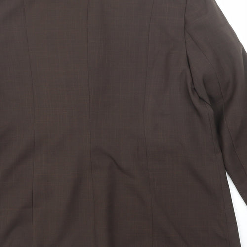 Bonmarché Womens Brown Polyester Jacket Blazer Size 18