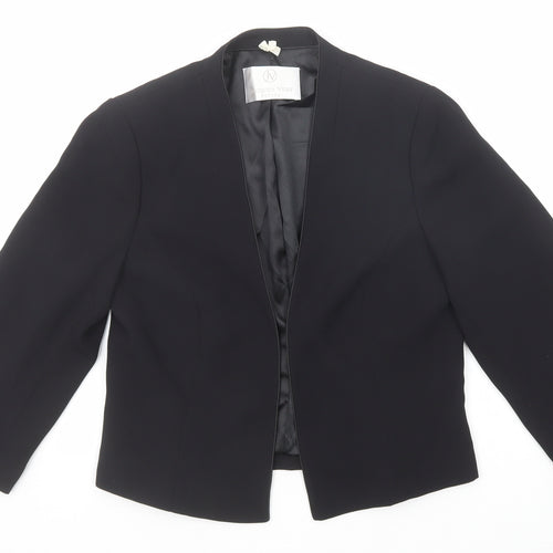 Jacques Vert Womens Black Jacket Blazer Size 10