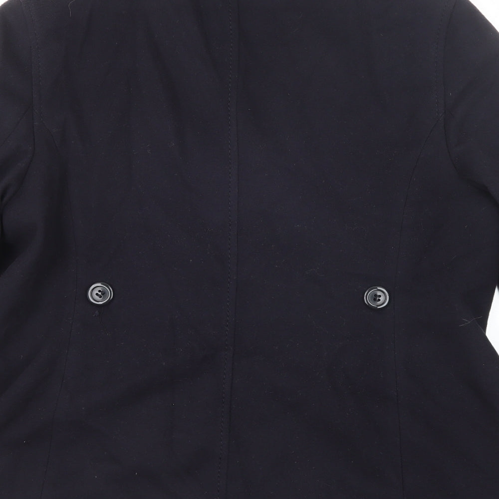 Basler Womens Blue Jacket Size 18 Button