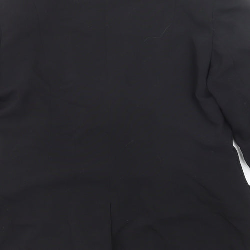 Hennes Womens Black Polyester Jacket Suit Jacket Size 14