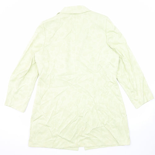 Profile Womens Green Jacket Blazer Size 16 Button